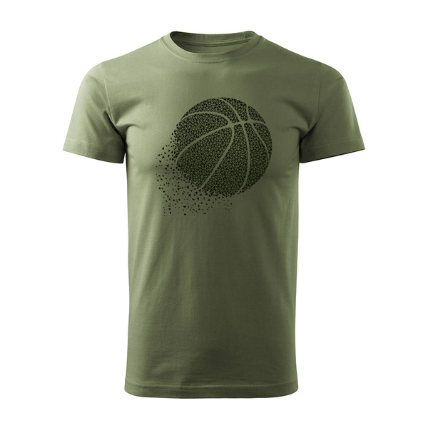Koszulka do koszykówki basketball koszykówka do kosza męska khaki REGULAR
