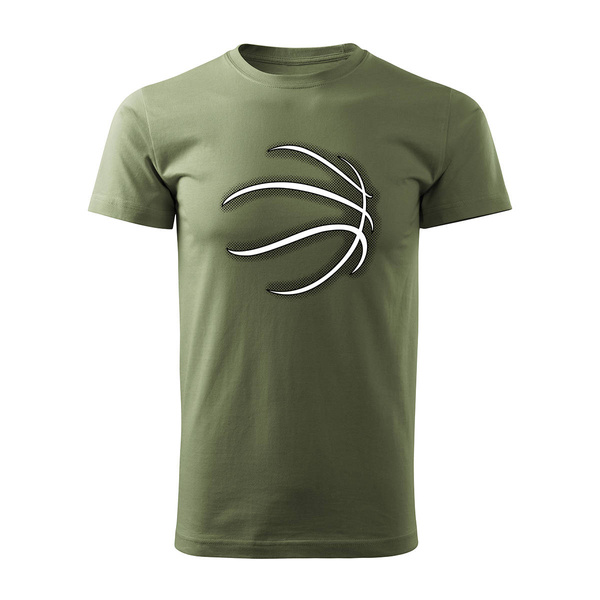 Koszulka do koszykówki basketball koszykówka do kosza męska khaki REGULAR