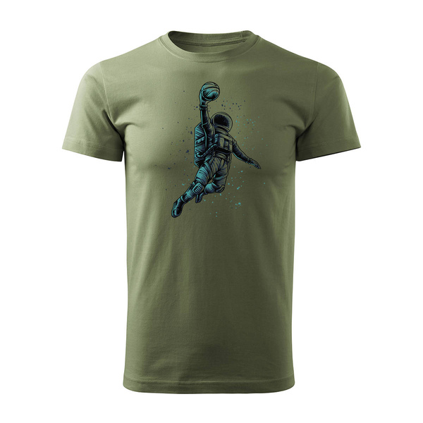Koszulka do koszykówki basketball koszykówka do kosza męska khaki REGULAR