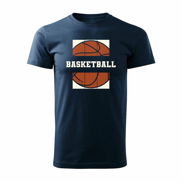 Koszulka do koszykówki basketball koszykówka do kosza męska granatowa REGULAR