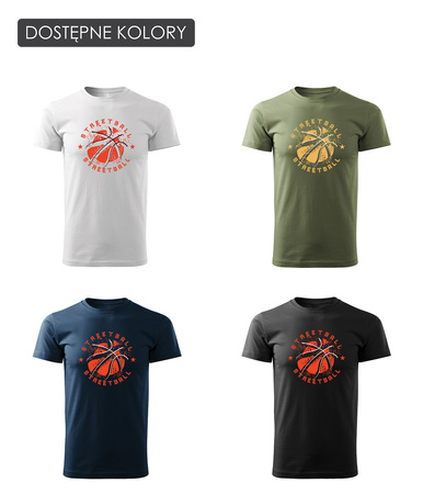 Koszulka do koszykówki koszykarska streetball basketball koszykówka męska khaki REGULAR