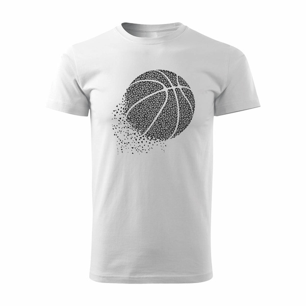 Koszulka do koszykówki basketball koszykówka do kosza męska biała REGULAR