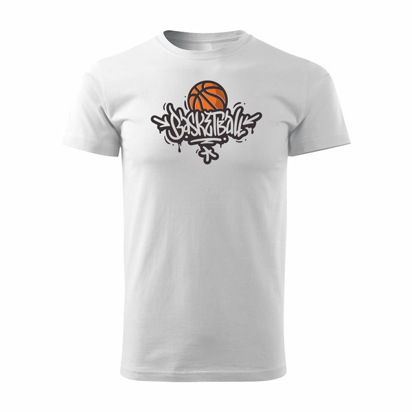 Koszulka do koszykówki basketball koszykówka do kosza męska biała REGULAR
