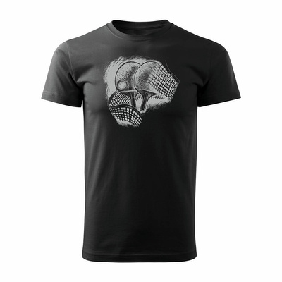 Koszulka dla tenisisty do tenisa tenis stołowy ping pong męska czarna REGULAR