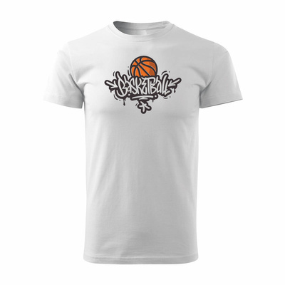 Koszulka do koszykówki basketball koszykówka do kosza męska biała REGULAR