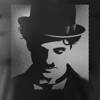 Koszulka dla miłośników kina kinomana Charlie Chaplin z chaplinem męska czarna REGULAR