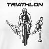 Koszulka triathlon triathlonowa dla biegacza biegowa męska biała REGULAR